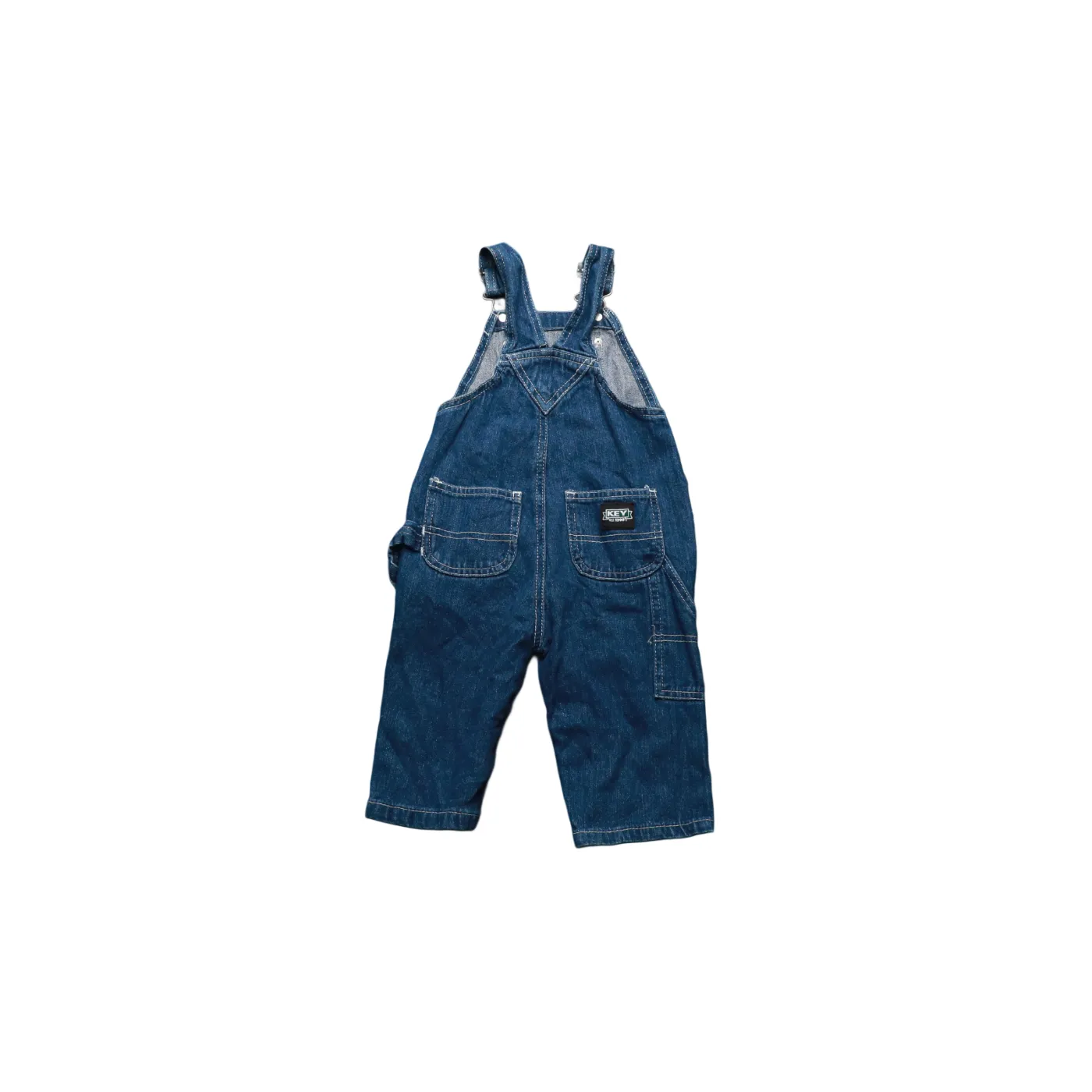 Key Kids  Dungarees Blue Age 12M