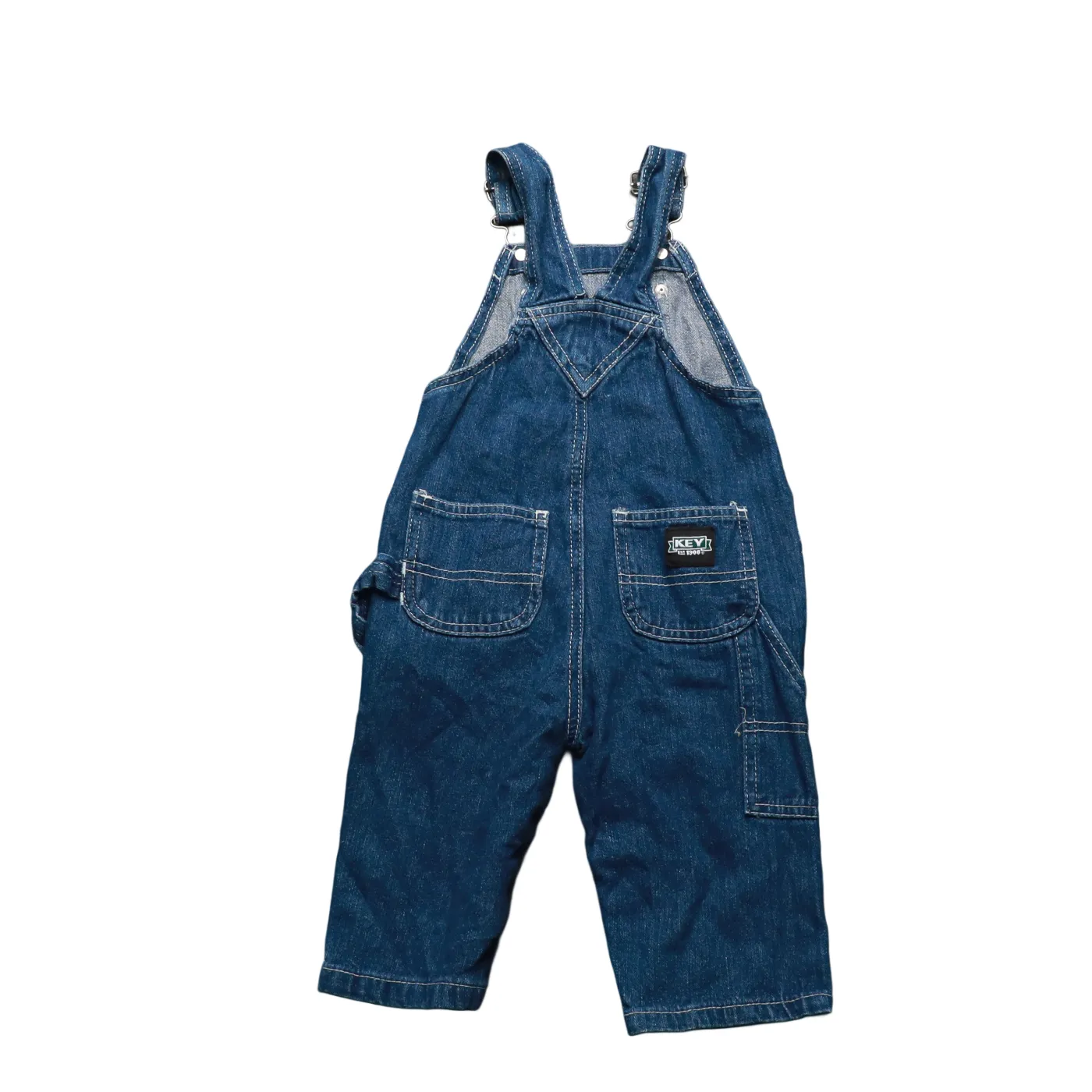 Key Kids  Dungarees Blue Age 12M