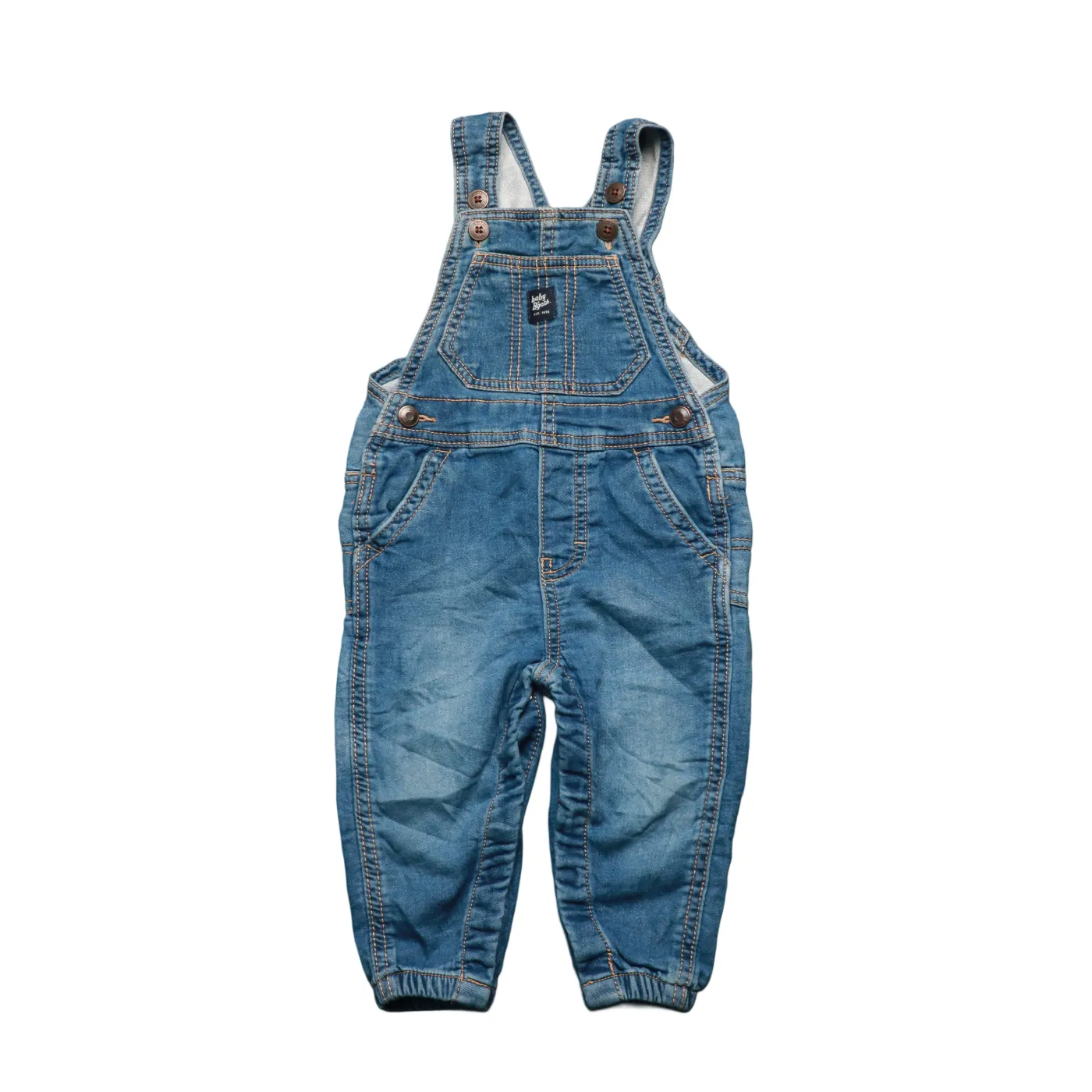 OshKosh Kids  Dungarees Blue Age 12M