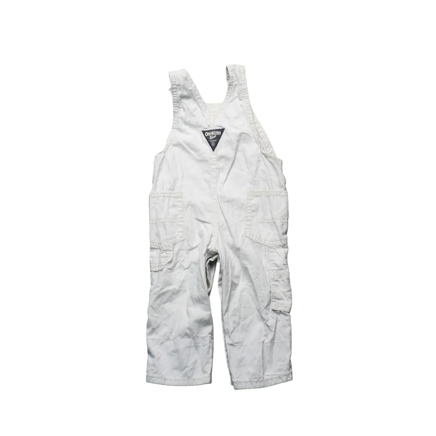 OshKosh Kids  Dungarees Cream Age 12M