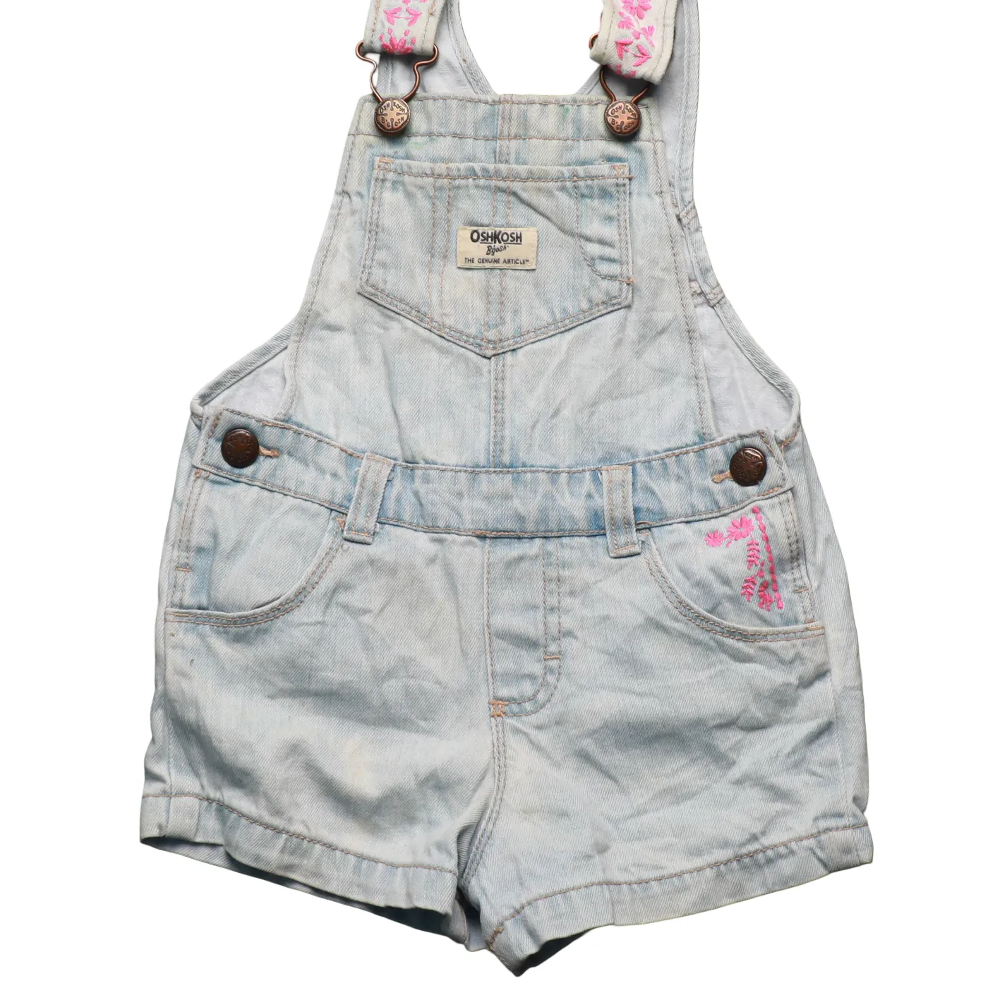 OshKosh Kids Shortall Dungarees Blue Age 2T
