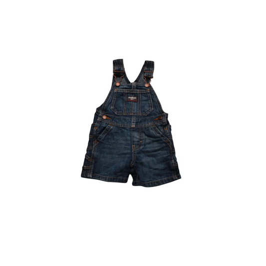 OshKosh Kids Shortall Dungarees Blue Age 9M