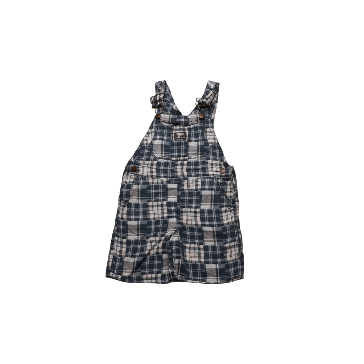 OshKosh Kids Shortall Dungarees Multi Age 4Y