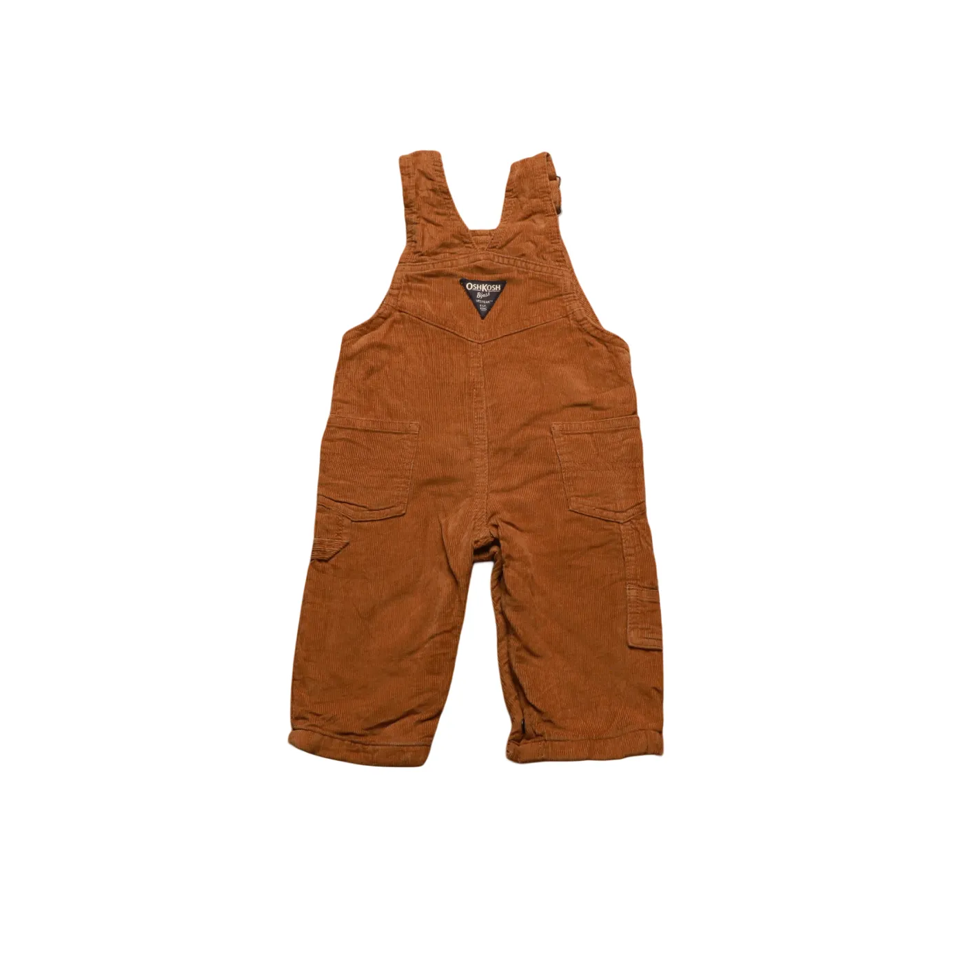 OshKosh Kids Corduroy Dungarees Brown Age 6-9M