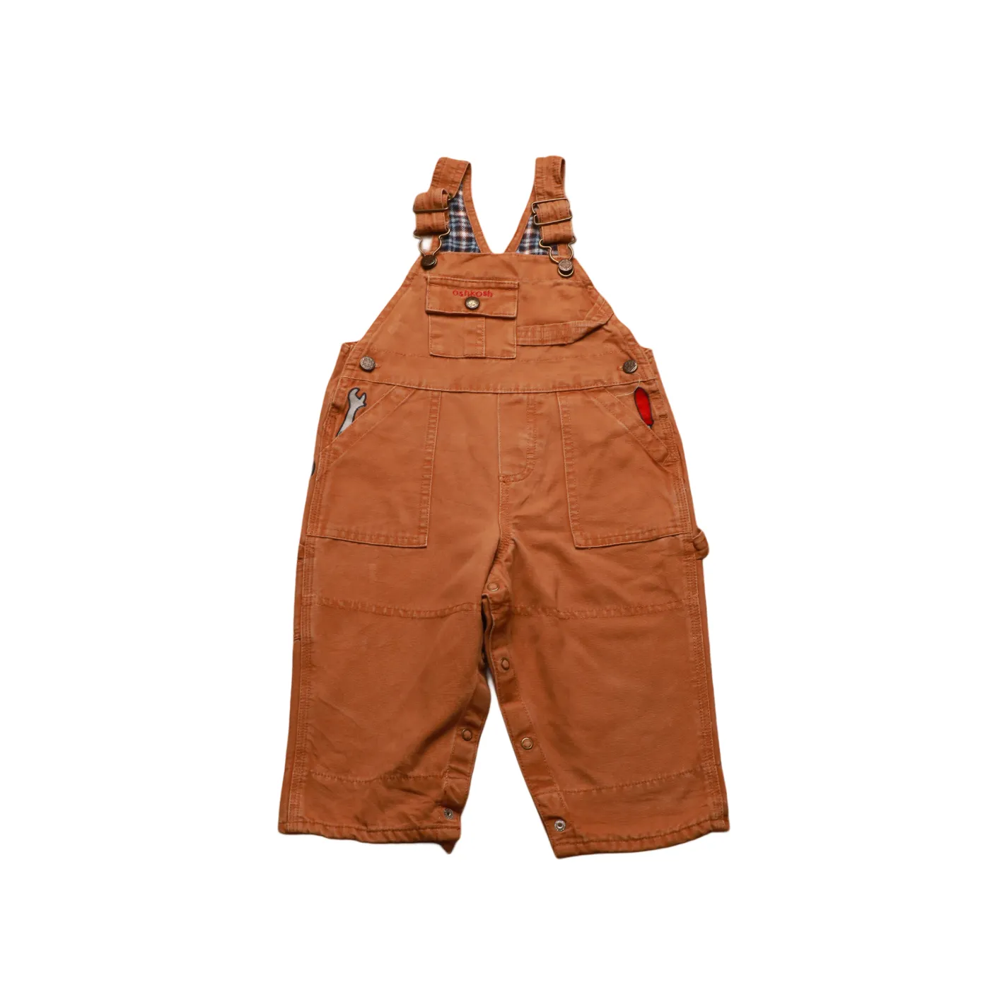 OshKosh Kids Khaki Dungarees Brown Age 12M