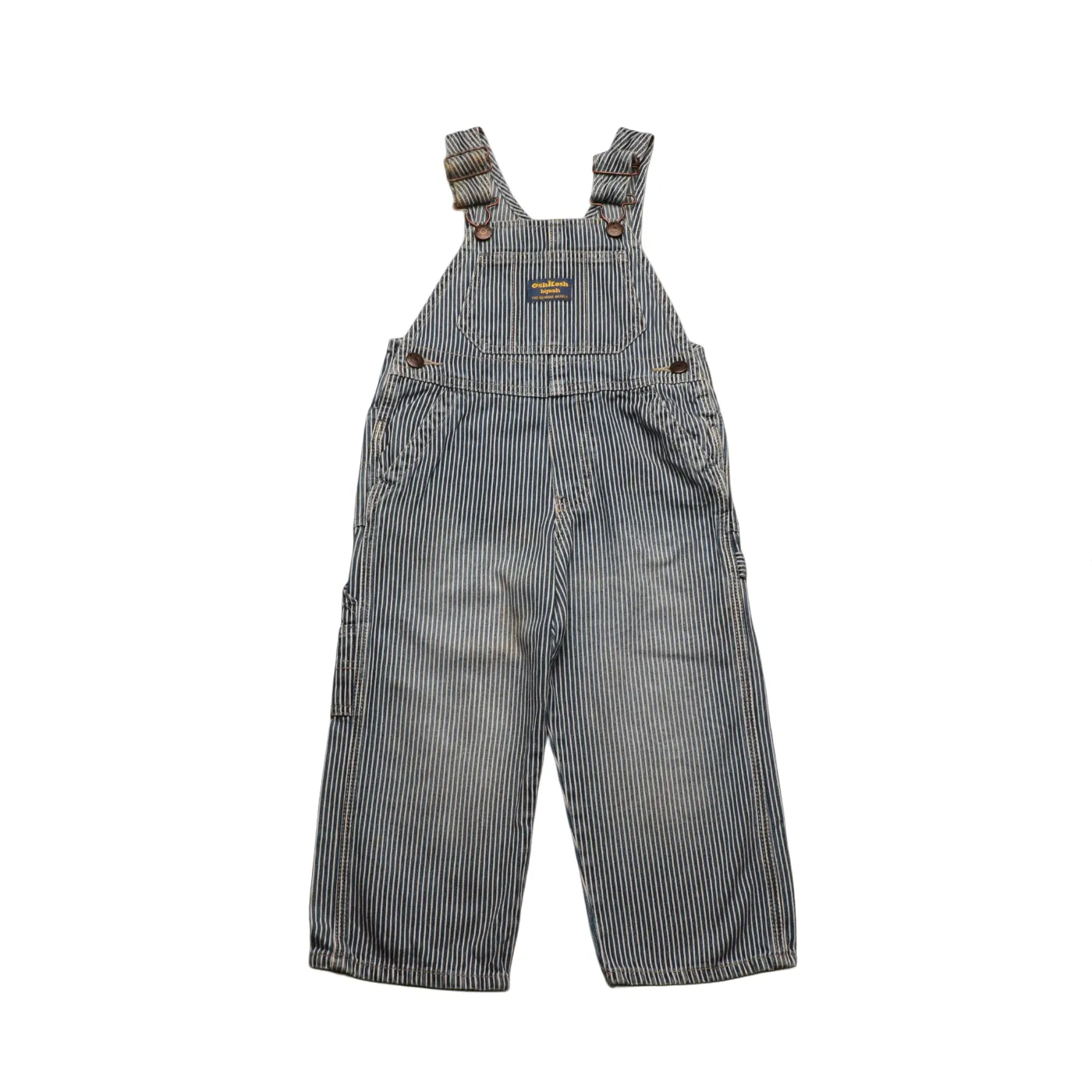 OshKosh Kids Striped Dungarees Blue Age 3Y