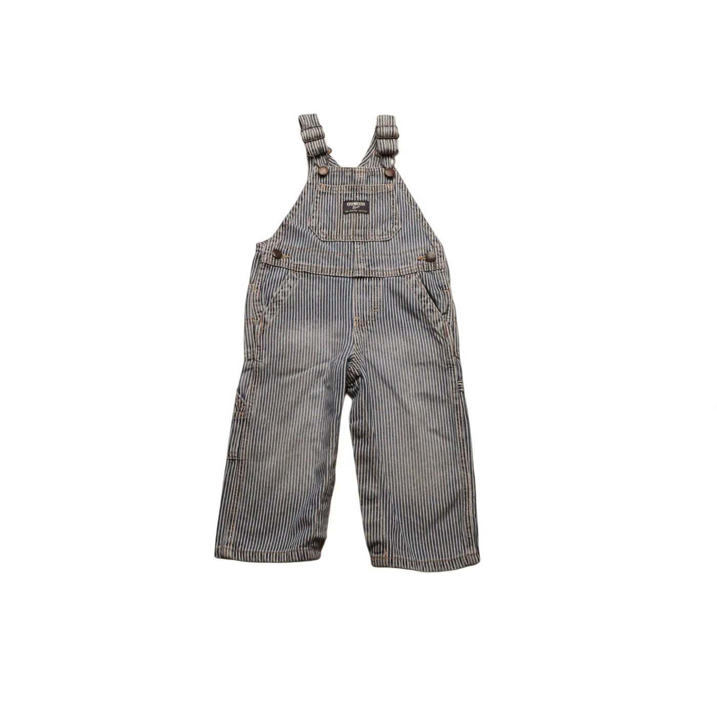 OshKosh Kids Striped Dungarees Multi Age 18m
