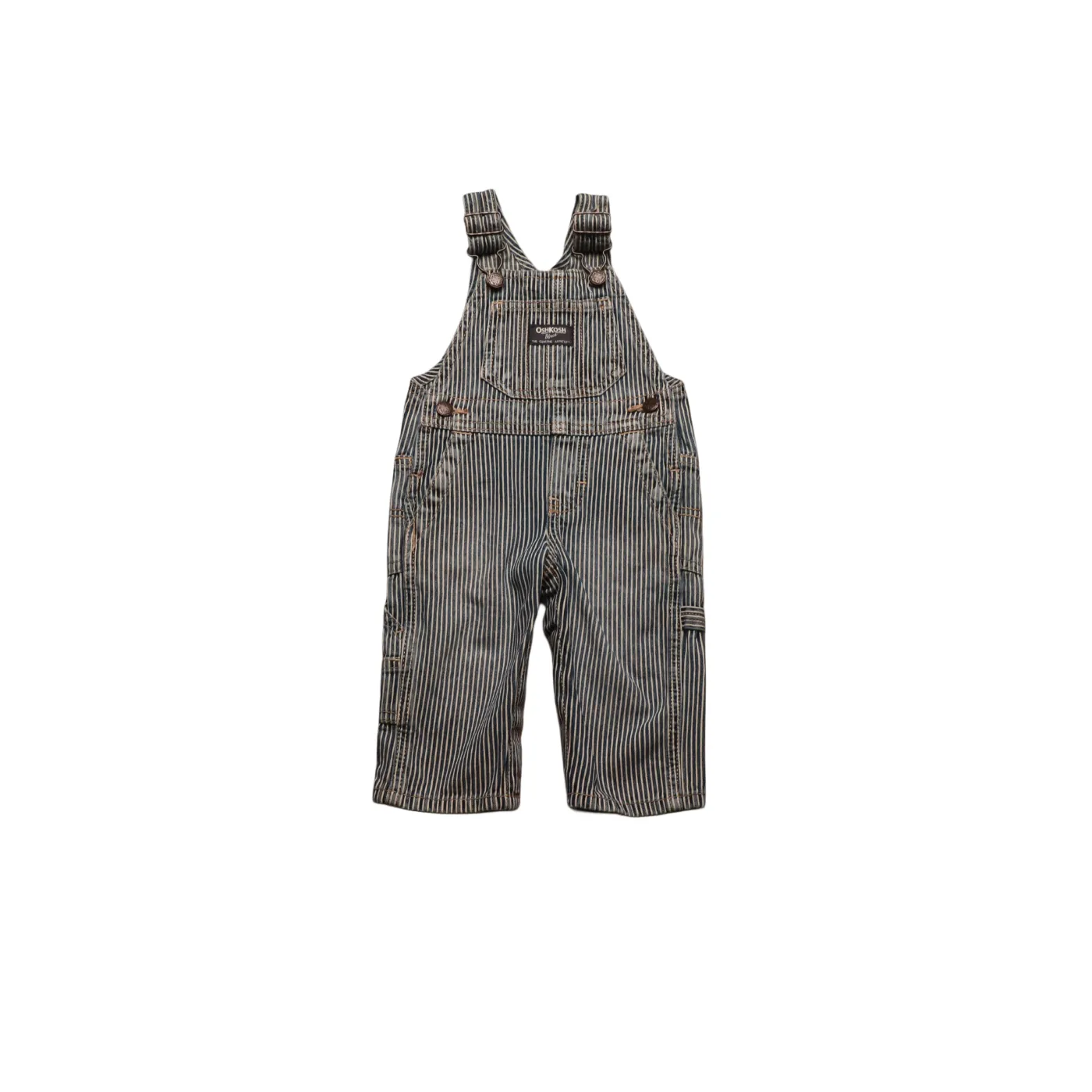 OshKosh Kids Striped Dungarees Multi Age 6m