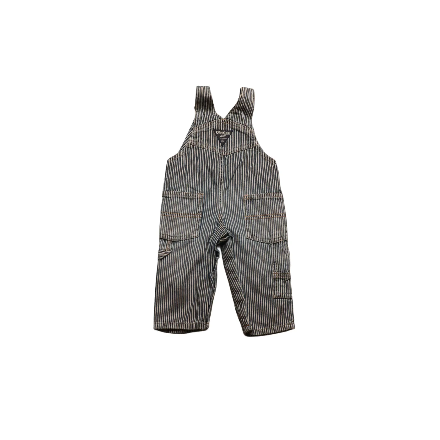 OshKosh Kids Striped Dungarees Multi Age 6m