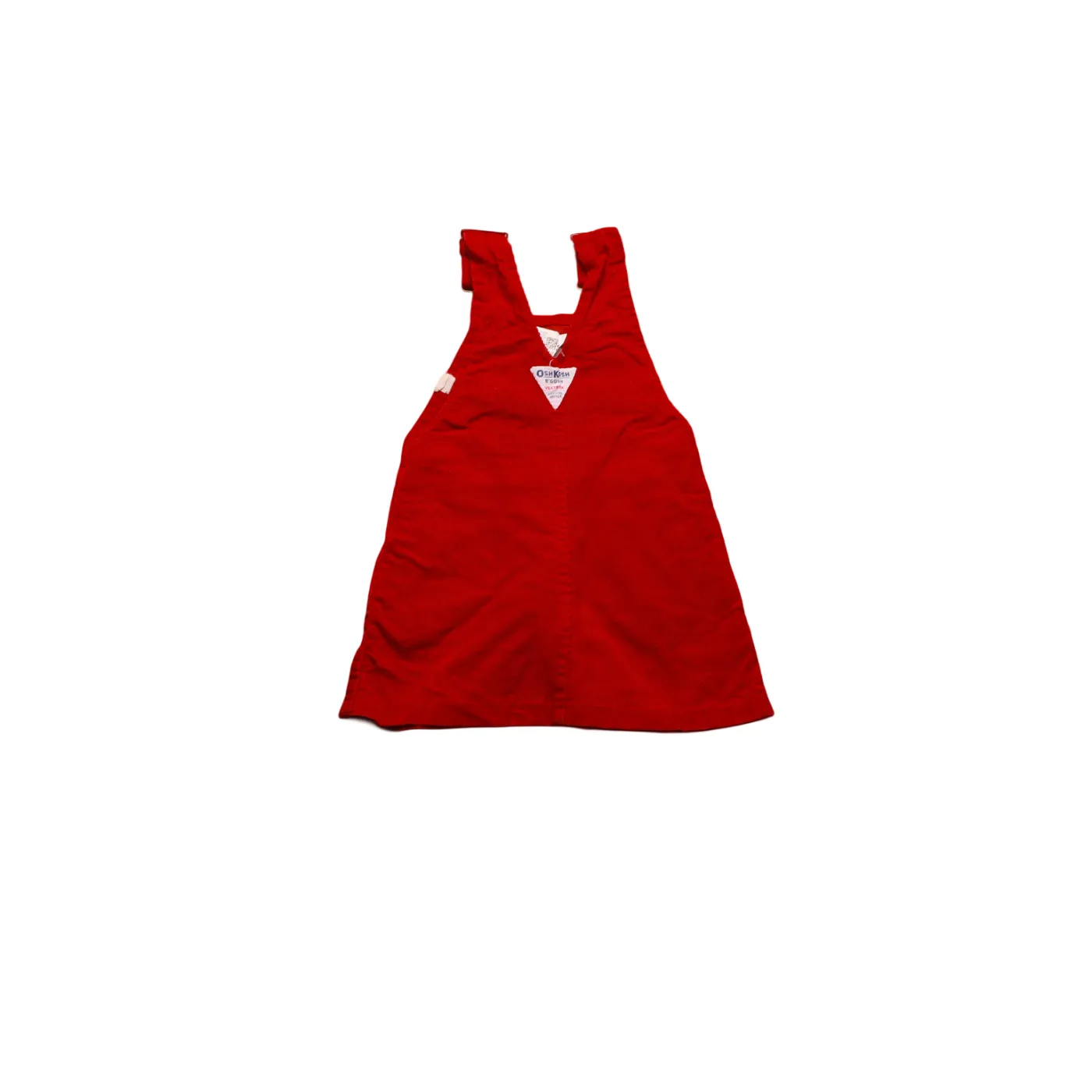 OshKosh Kids Corduroy Skirt Dungarees Red Age 2T