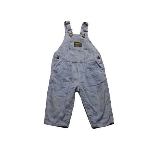 OshKosh Kids Corduroy Dungarees Blue Age 18M