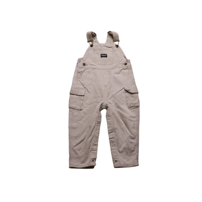 OshKosh Kids Corduroy Dungarees Beige Age 2Y
