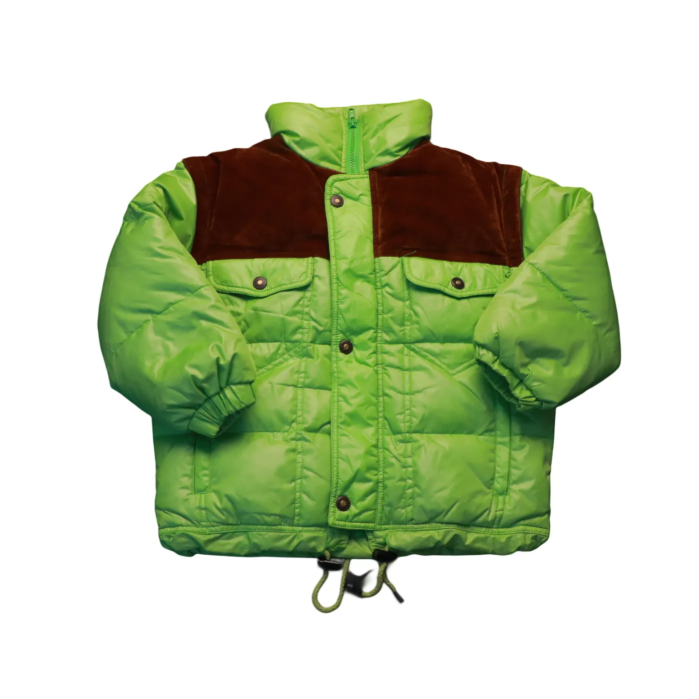 Cacao Kids Puffer Jacket Green Age 6-7Y