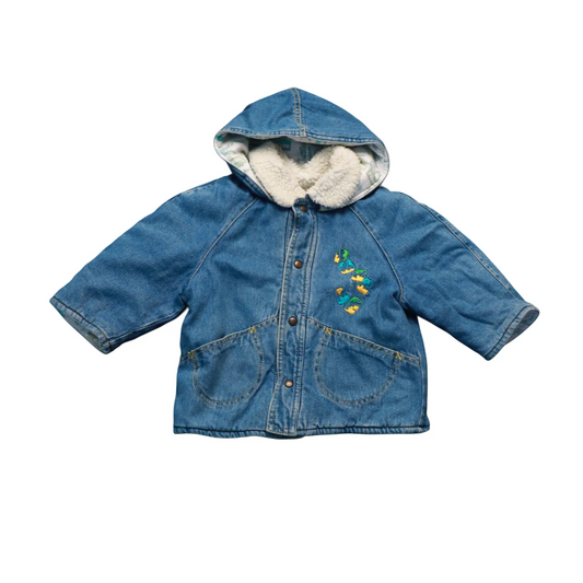Unbranded Kids Denim Jacket Blue Age 3Y