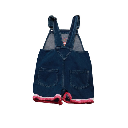 Unbranded Kids Short Dungarees Blue Age 7-8Y