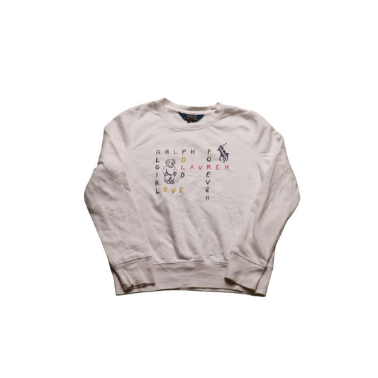 Ralph Lauren Kids  Sweatshirt White Age 6Y