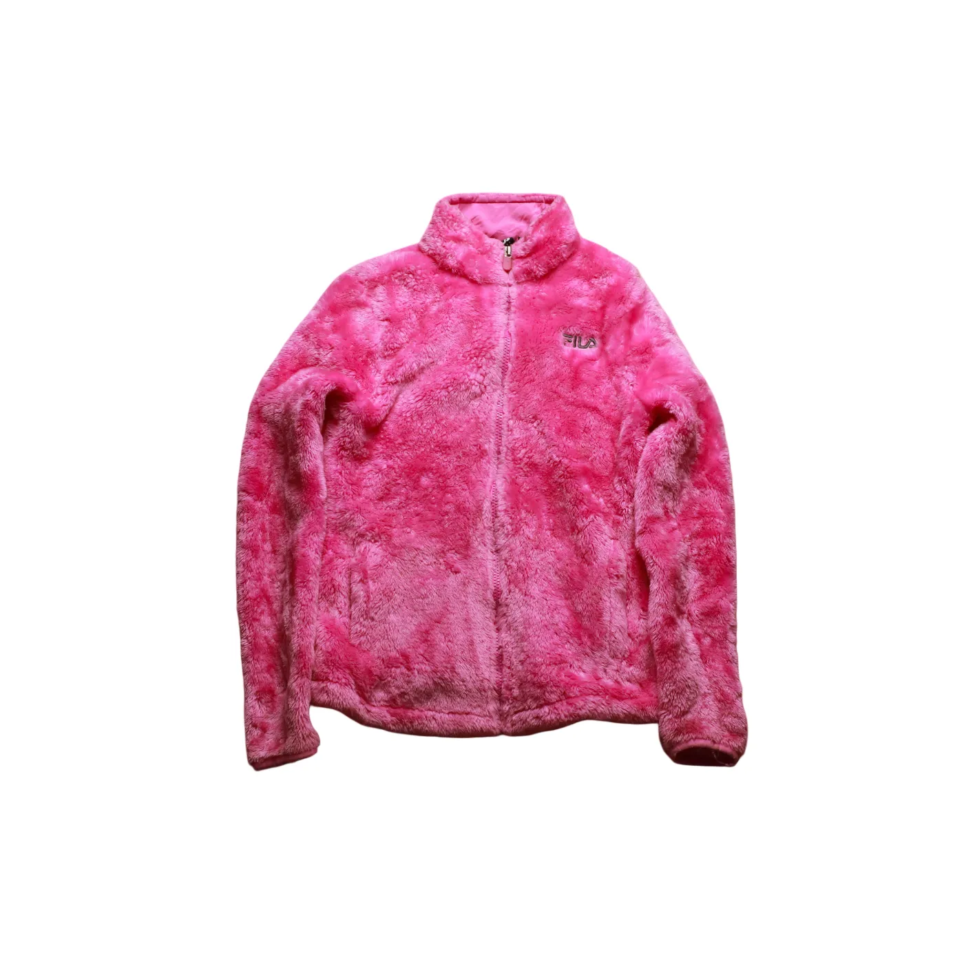 Fila Kids Fleece Jacket Pink Age 10-12y