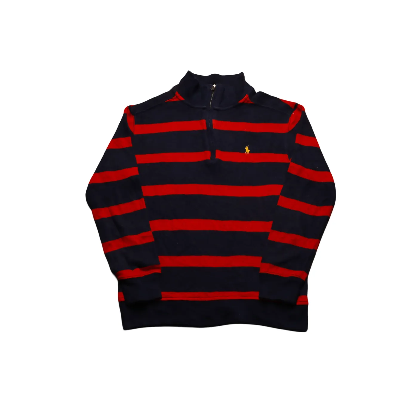 Ralph Lauren Kids Quarter Zip Jumper Multi Age 10-12Y