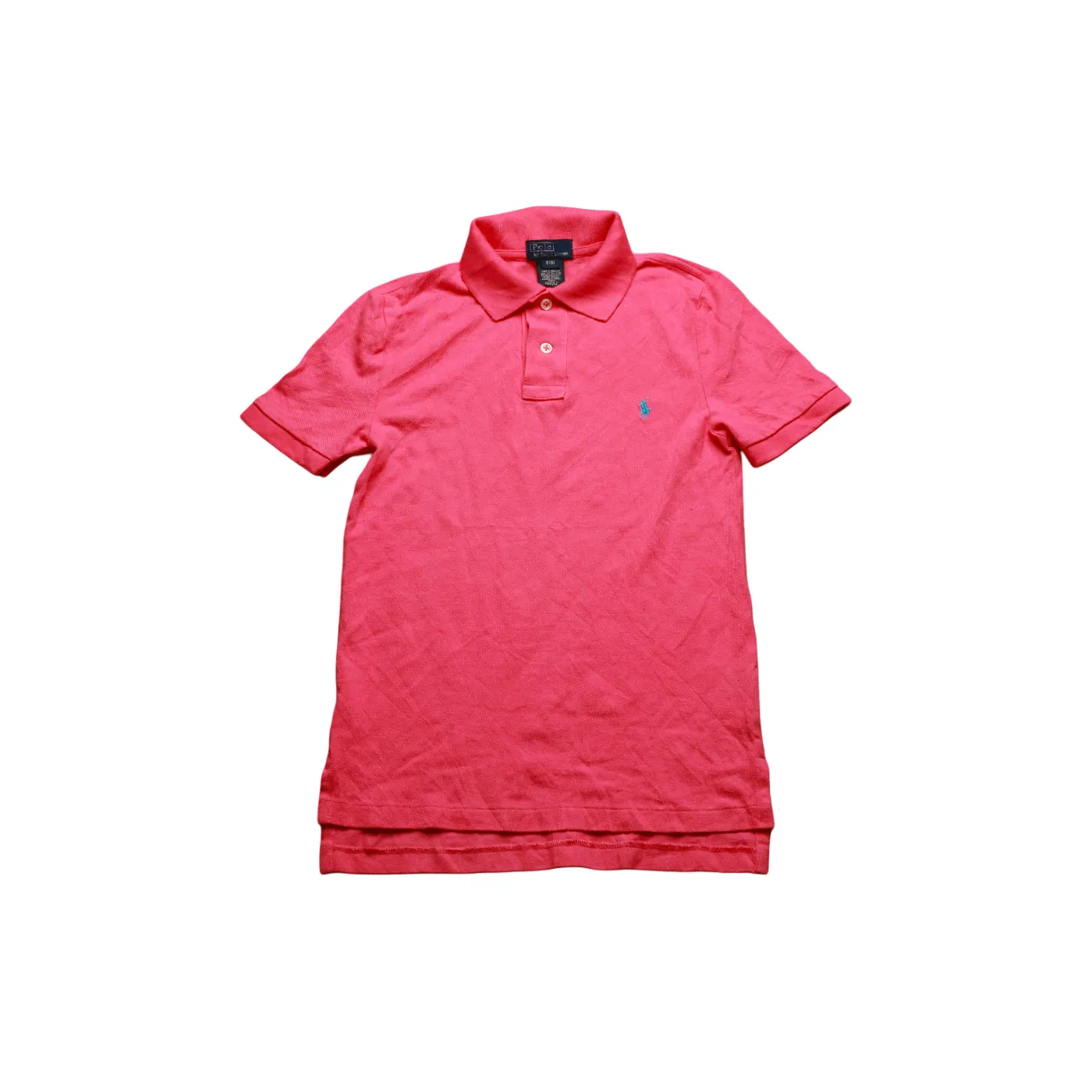 Ralph Lauren Kids Polo T-Shirt Pink Age 8Y