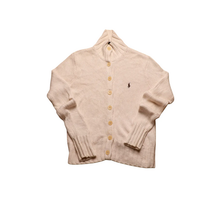 Ralph Lauren Kids Knitwear Cardigan Cream Age 12Y