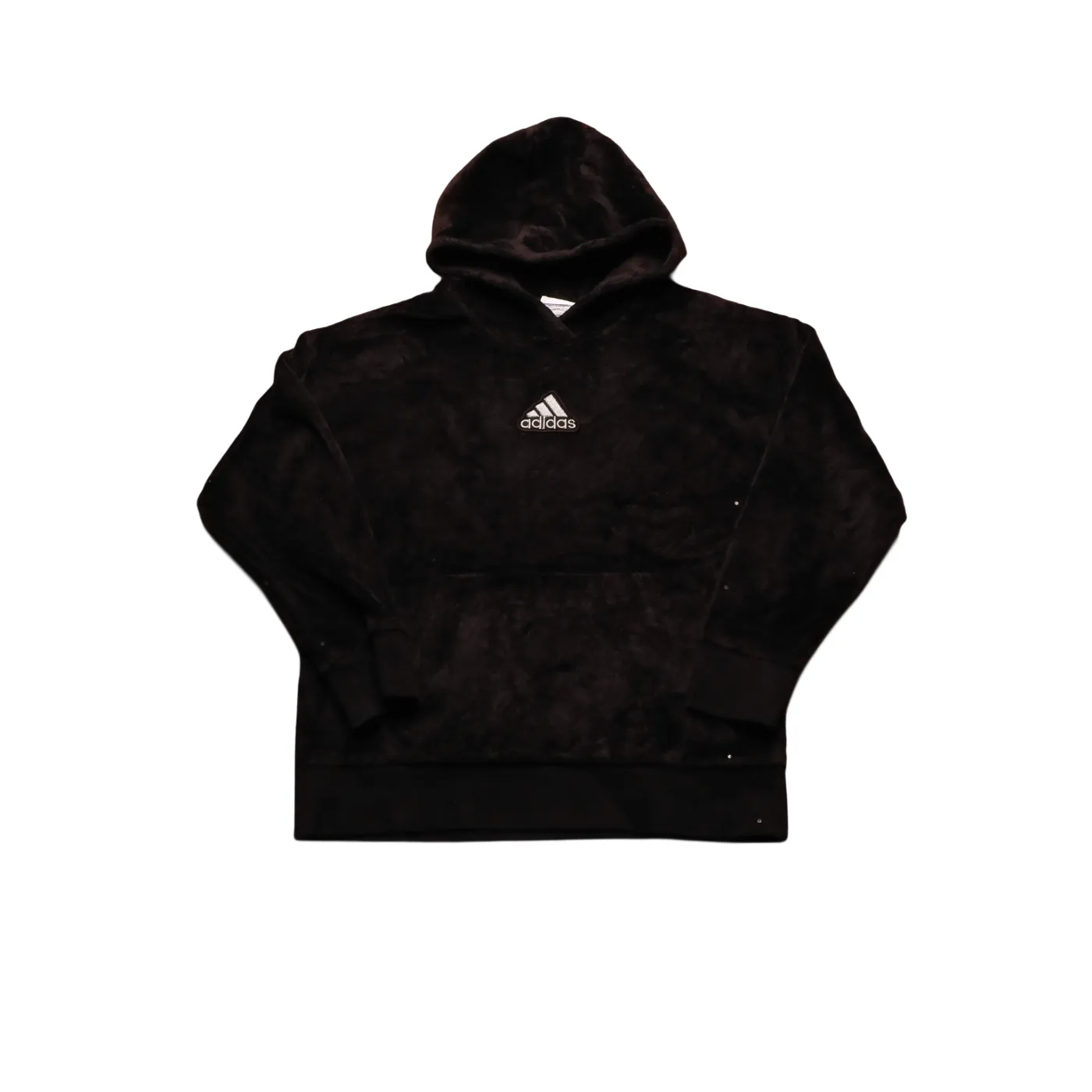 Adidas Kids Fleece Hoodie Black Age 14Y