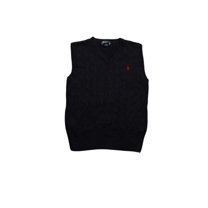 Ralph Lauren Kids Knitwear Vest Blue Age 8Y