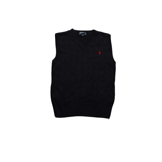 Ralph Lauren Kids Knitwear Vest Blue Age 8Y