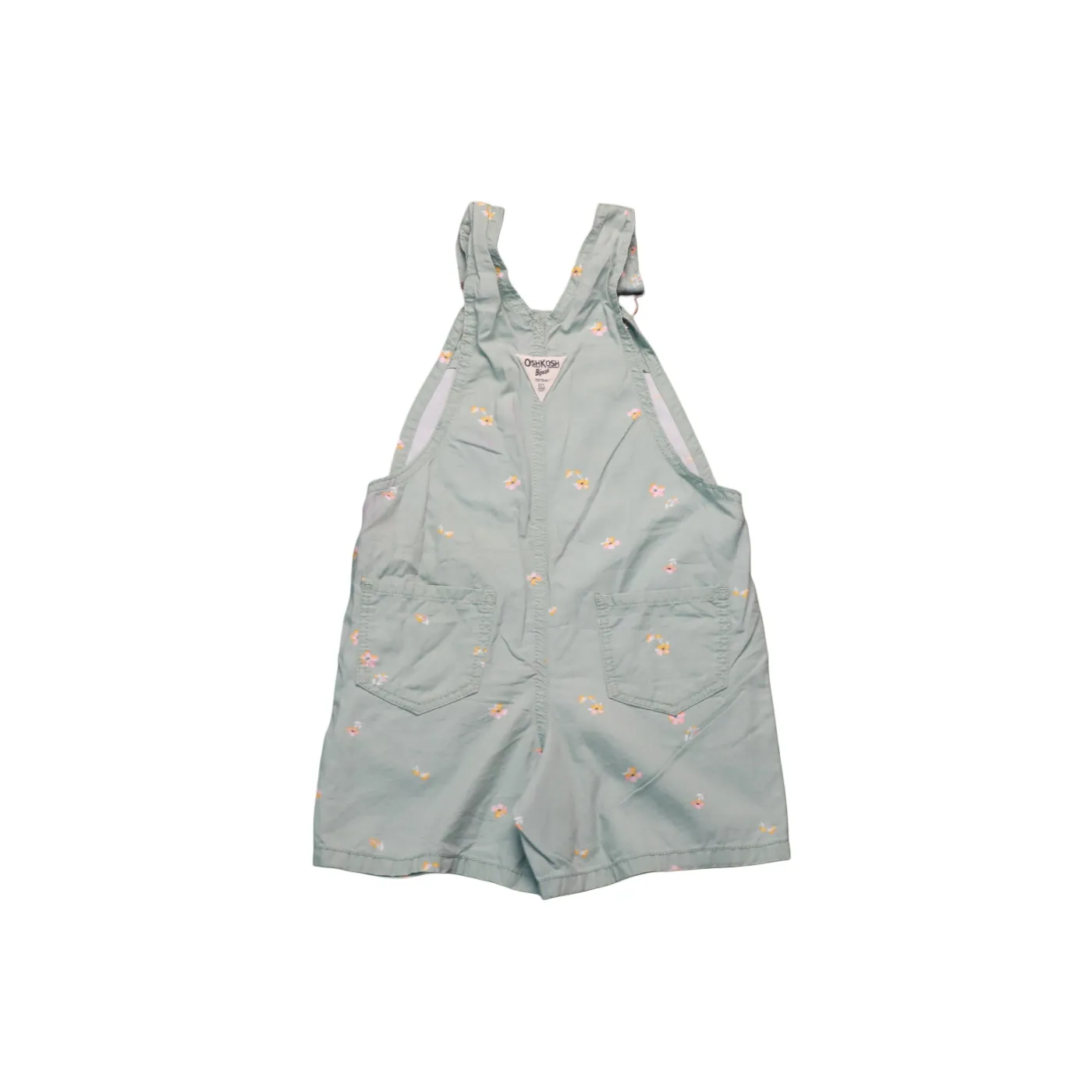 OshKosh Kids Floral print Shortall Dungarees Multi Age 5Y