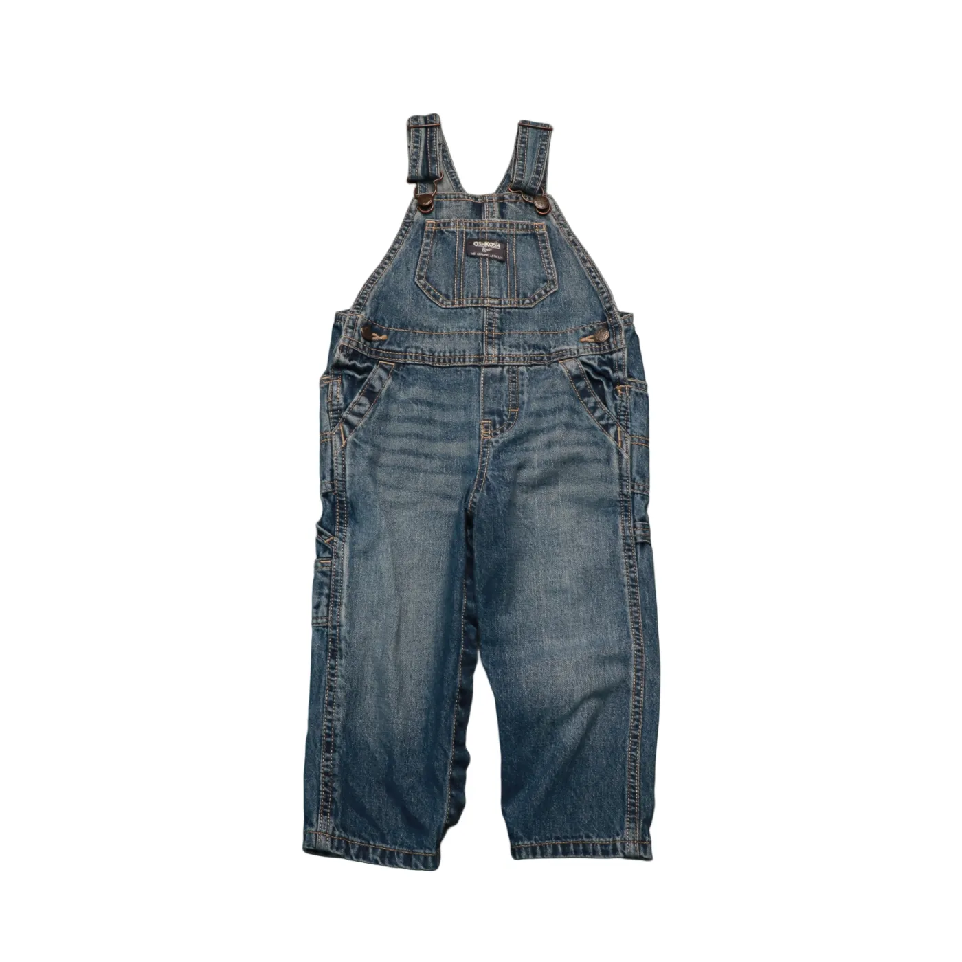 OshKosh Kids Denim Dungarees Blue Age 24M