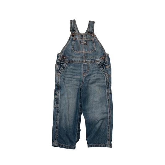 OshKosh Kids Denim Dungarees Blue Age 24M