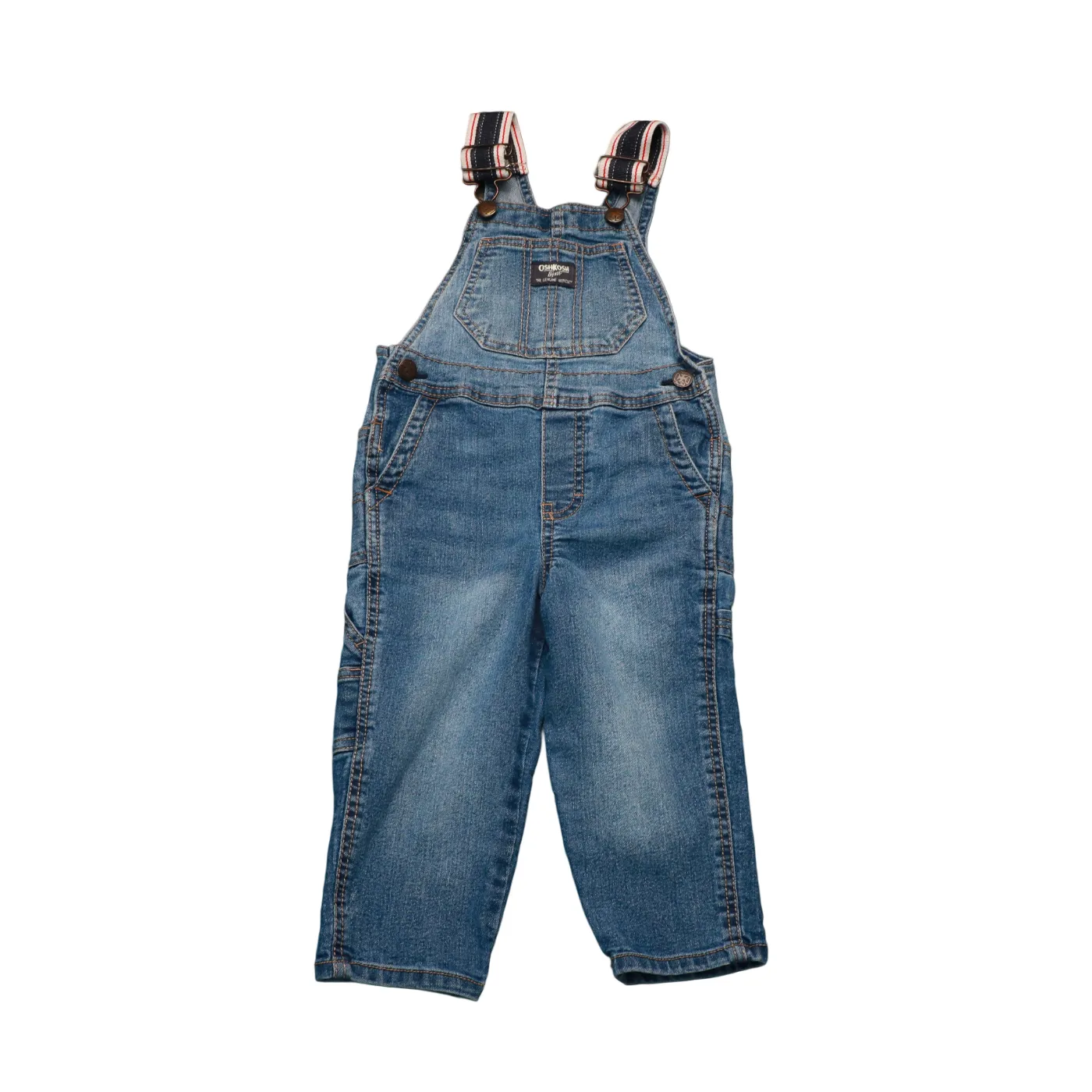 OshKosh Kids Denim Dungarees Blue Age 2T