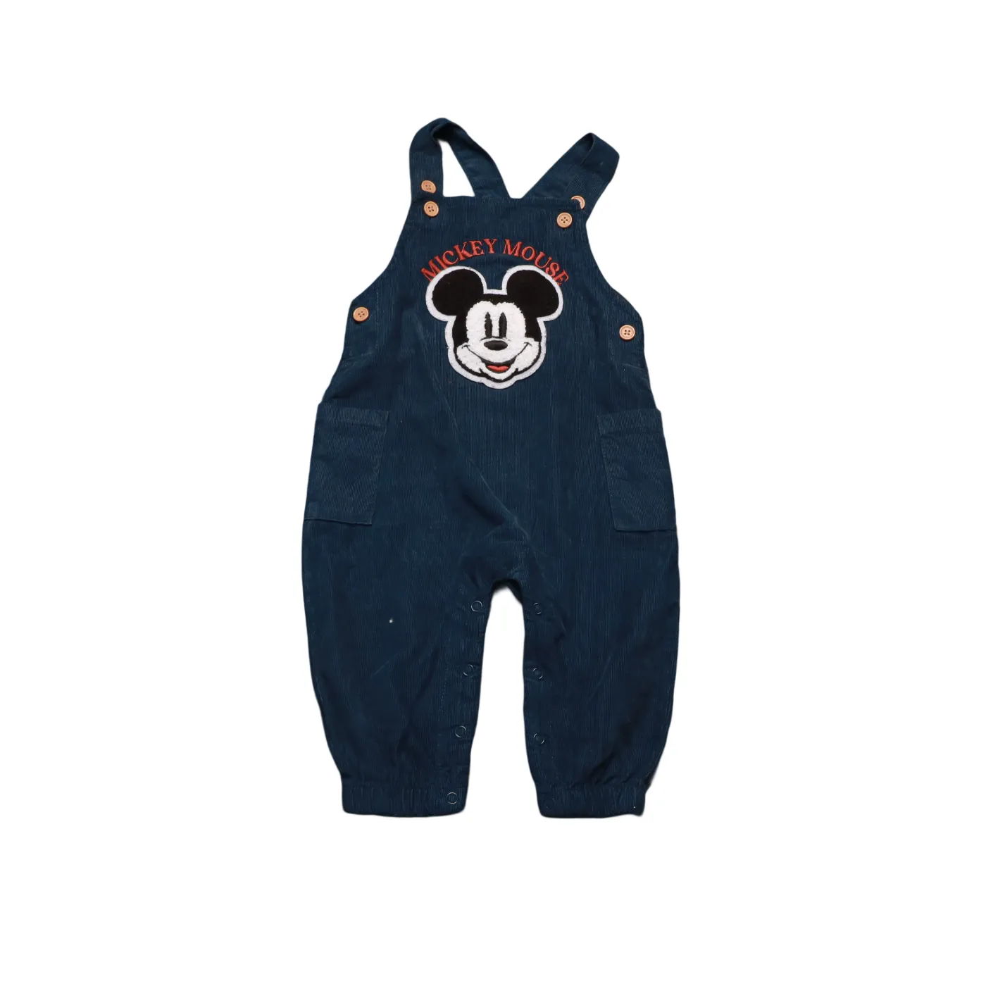 Disney Kids Corduroy Dungarees Blue Age 9M