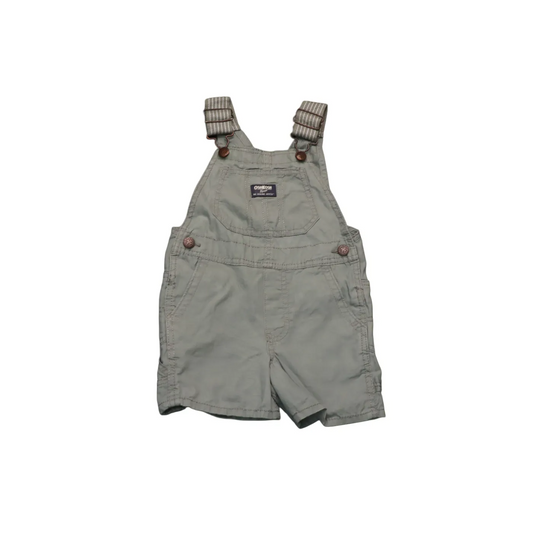 OshKosh Kids Shortall Dungarees Green Age 24M