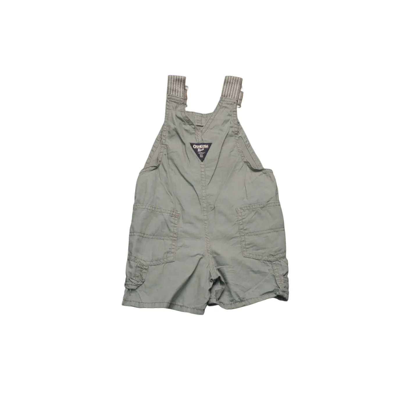 OshKosh Kids Shortall Dungarees Green Age 24M