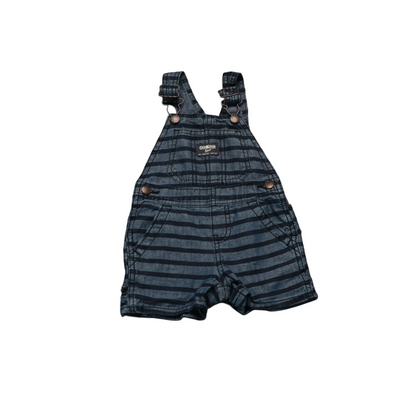 OshKosh Kids Shortall Dungarees Blue Age 9M