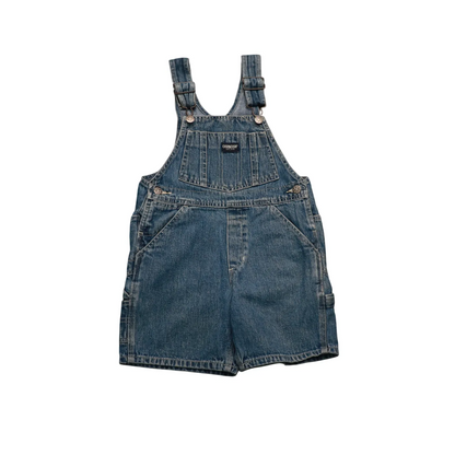 OshKosh Kids Shortall Dungarees Blue Age 4Y
