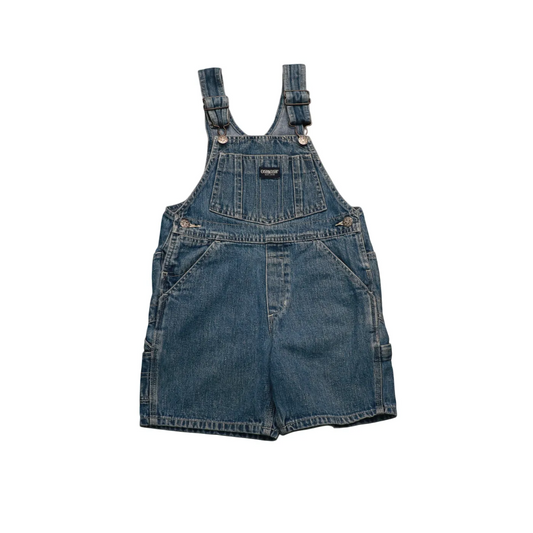 OshKosh Kids Shortall Dungarees Blue Age 4Y