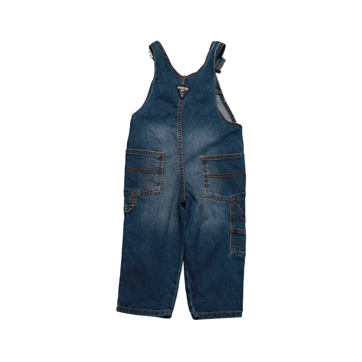 OshKosh Kids Denim Dungarees Blue Age 2Y