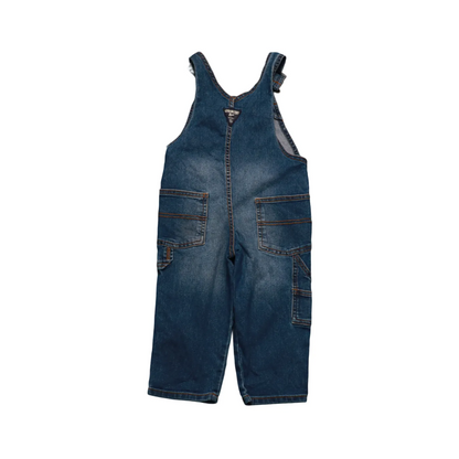 OshKosh Kids Denim Dungarees Blue Age 2Y