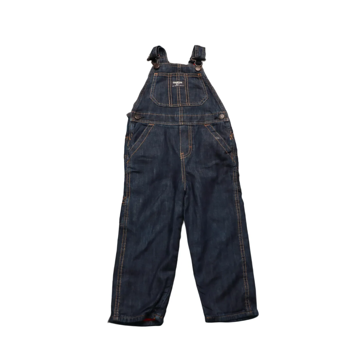 OshKosh Kids Denim Dungarees Blue Age 3Y