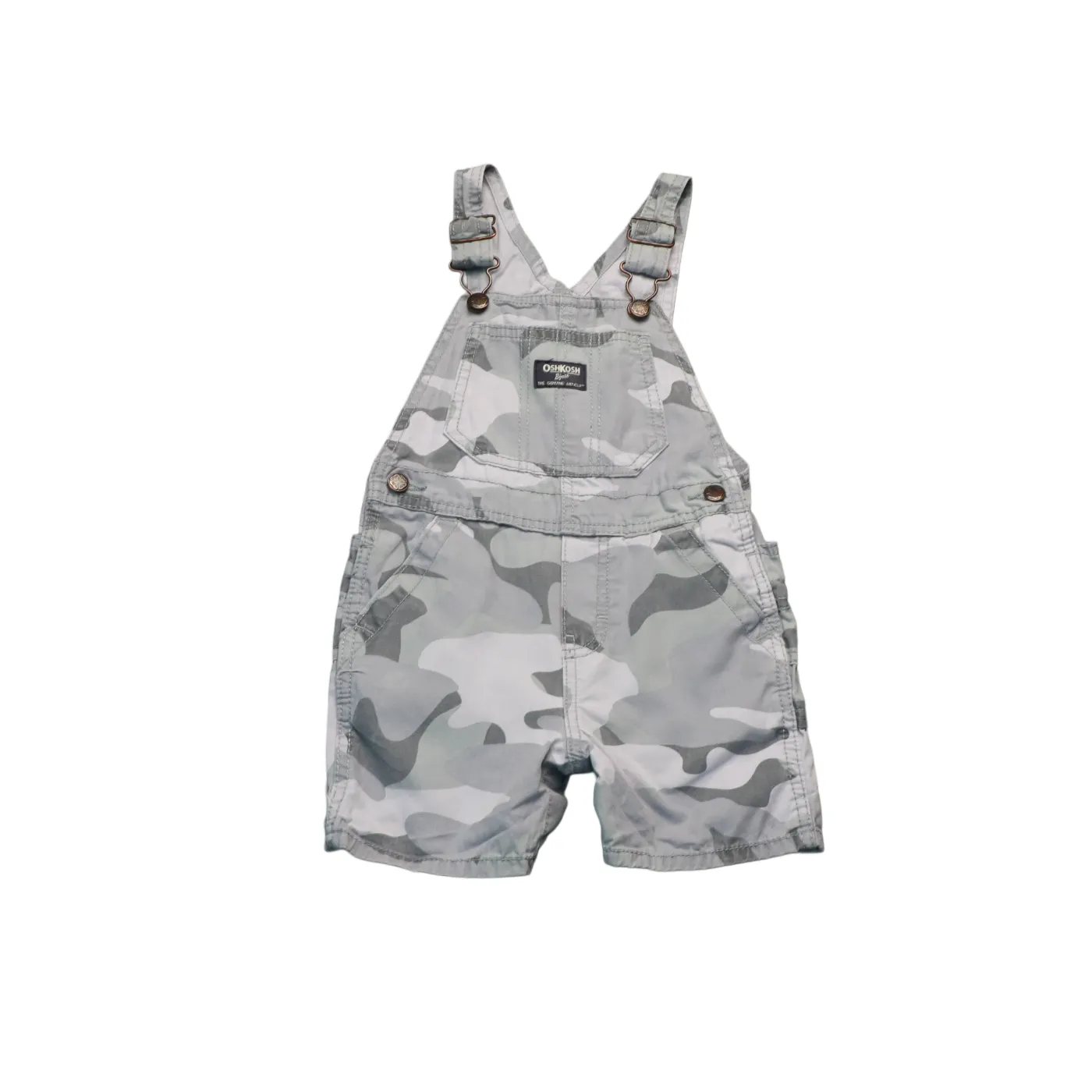 OshKosh Kids Camo Shortall Dungarees Multi Age 24M