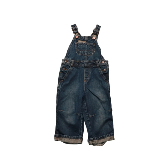 OshKosh Kids Denim Dungarees Blue Age 2T