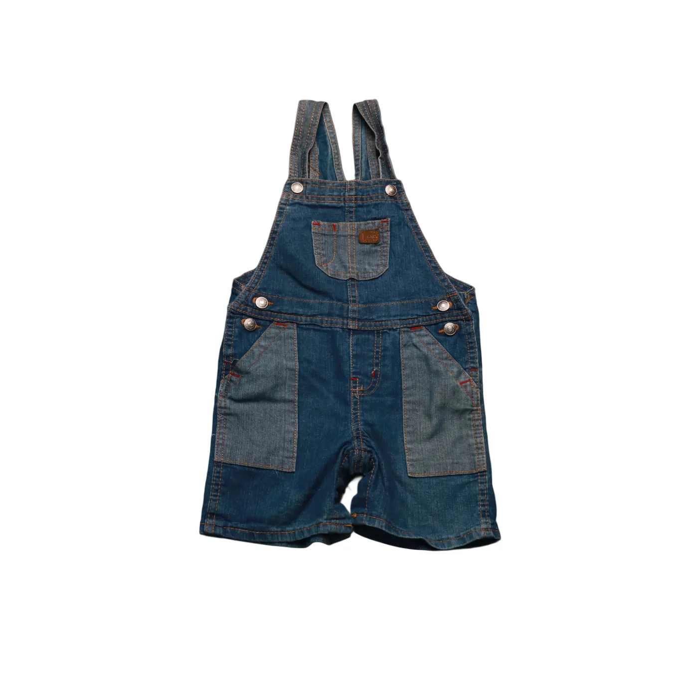 Lee Kids Denim Shortall Dungarees Blue Age 24M