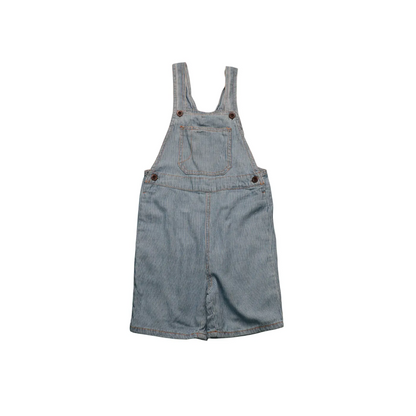 Levis Kids Striped Shortall Dungarees Multi Age 4Y
