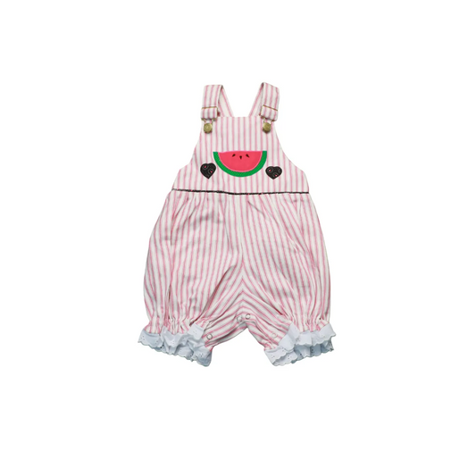 Unbranded Kids Watermelon embroidery Dungarees Multi Age 24M