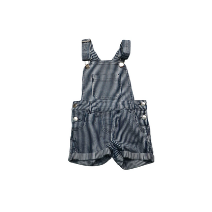 Kids & CO Kids Striped Shortall Dungarees Multi Age 4Y