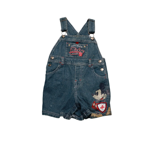 Disney Kids Denim Dungarees Blue Age 24M