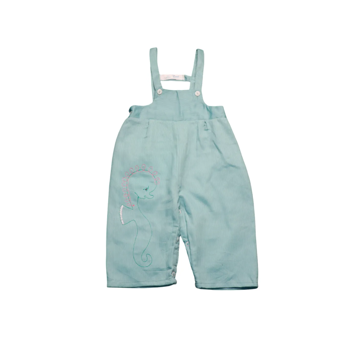 Unbranded Kids Denim Dungarees Blue Age 12M