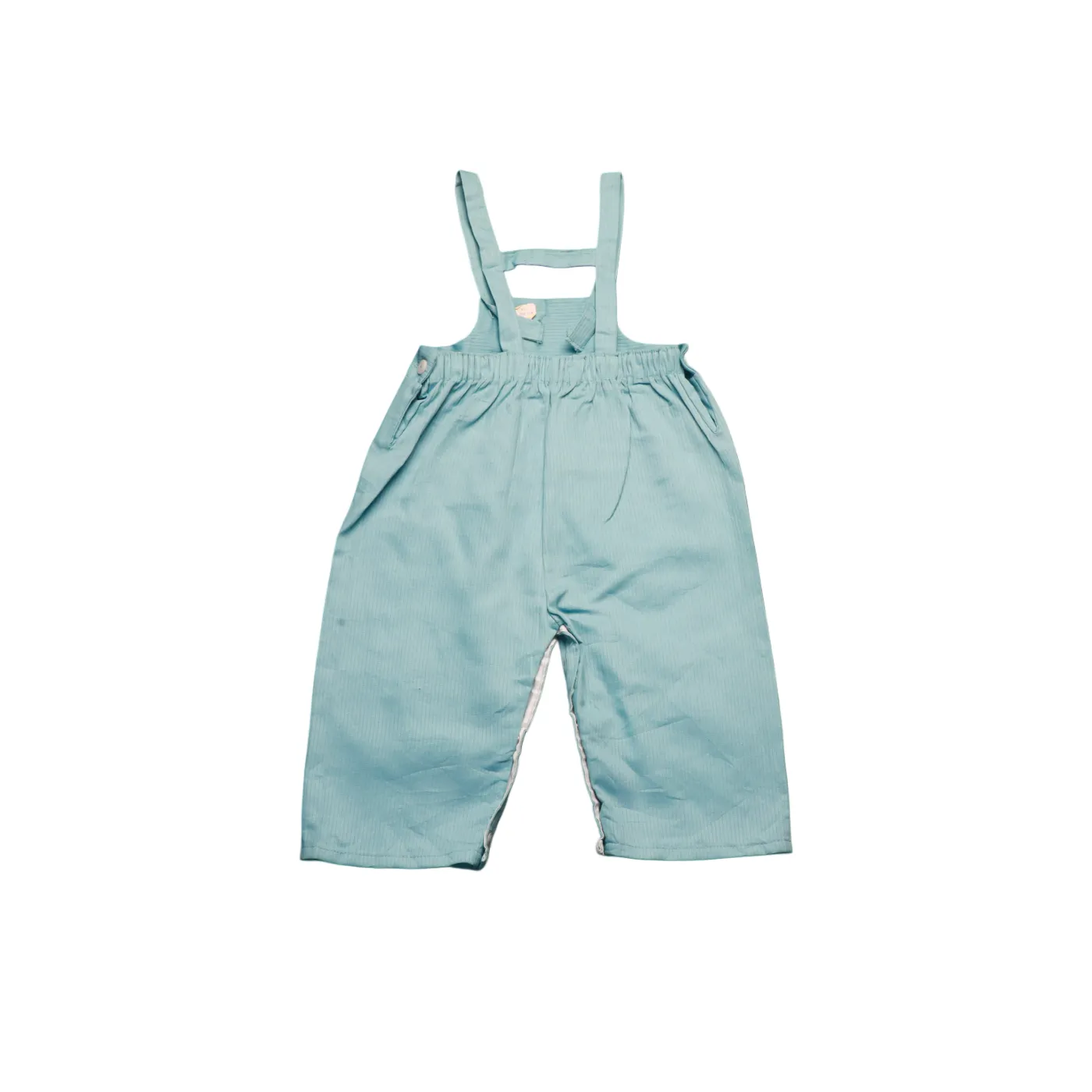 Unbranded Kids Denim Dungarees Blue Age 12M