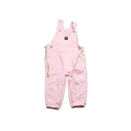 OshKosh Kids Striped Dungarees Pink Age 12M